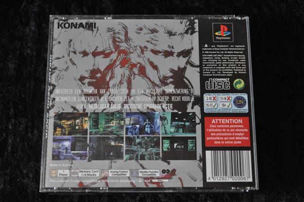 Grote foto metal gear solid silent hill demo playstation 1 ps1 spelcomputers games overige playstation games