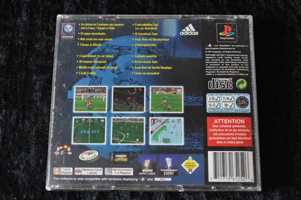 Grote foto adidas power soccer international 97 playstation 1 ps1 spelcomputers games overige playstation games