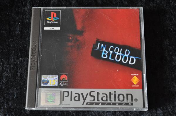 Grote foto in cold blood playstation 1 ps1 platinum spelcomputers games overige playstation games