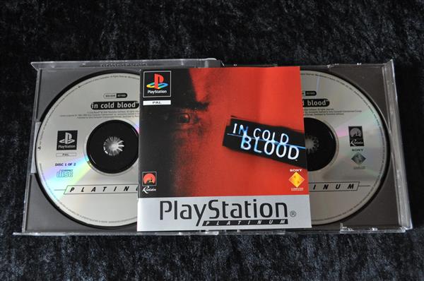 Grote foto in cold blood playstation 1 ps1 platinum spelcomputers games overige playstation games