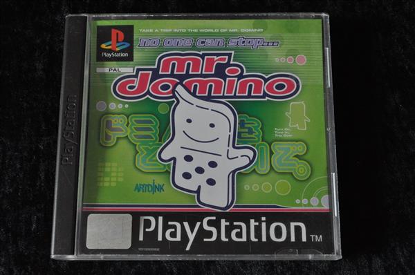 Grote foto no one can stop mr. domino playstation 1 ps1 spelcomputers games overige playstation games