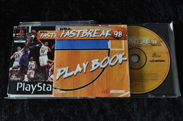 Grote foto nba fastbreak 98 playstation 1 ps1 spelcomputers games overige playstation games