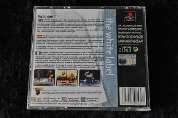 Grote foto toshinden 4 playstation 1 ps1 spelcomputers games overige playstation games