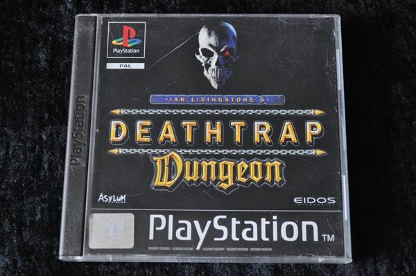 Grote foto deathtrap dungeon playstation 1 ps1 spelcomputers games overige playstation games