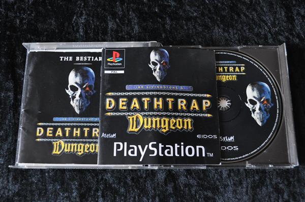 Grote foto deathtrap dungeon playstation 1 ps1 spelcomputers games overige playstation games