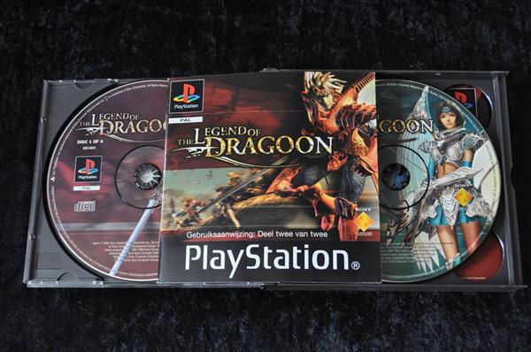 Grote foto the legend of dragoon playstation 1 ps1 spelcomputers games overige playstation games