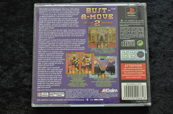 Grote foto bust a move 2 playstation 1 ps1 spelcomputers games overige playstation games