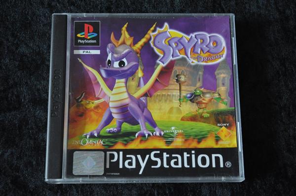 Grote foto spyro the dragon playstation 1 ps1 no manual spelcomputers games overige playstation games