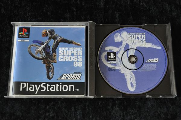 Grote foto jeremy mcgrath super cross 98 playstation 1 ps1 spelcomputers games overige playstation games