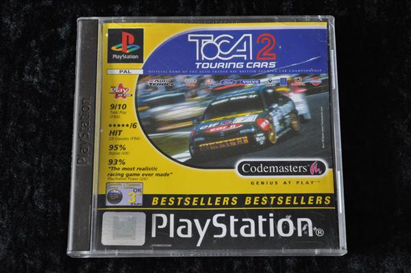 Grote foto toca 2 touring cars playstation 1 ps1 no back cover spelcomputers games overige playstation games