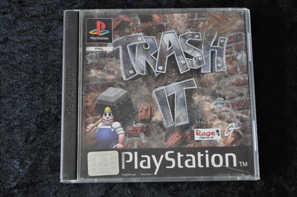 Grote foto trash it playstation 1 ps1 spelcomputers games overige playstation games