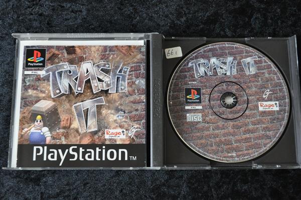 Grote foto trash it playstation 1 ps1 spelcomputers games overige playstation games