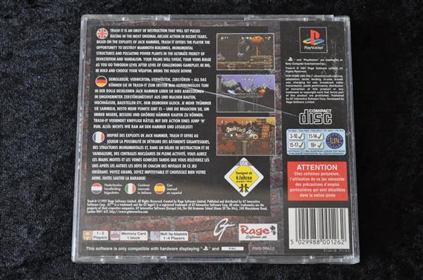 Grote foto trash it playstation 1 ps1 spelcomputers games overige playstation games
