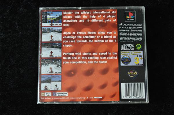 Grote foto ski air mix playstation 1 ps1 no manual spelcomputers games overige playstation games