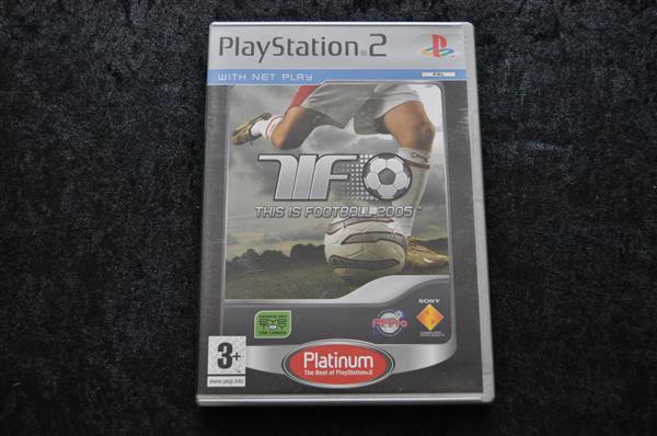 Grote foto this is football 2005 playstation 2 ps2 platinum spelcomputers games playstation 2