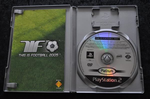 Grote foto this is football 2005 playstation 2 ps2 platinum spelcomputers games playstation 2