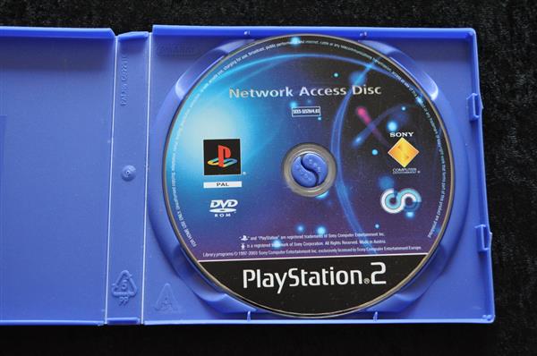 Grote foto network access disc playstation 2 ps2 spelcomputers games overige