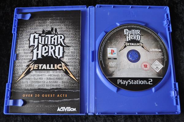 Grote foto guitar hero metallica playstation 2 ps2 spelcomputers games playstation 2