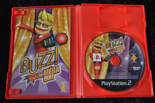 Grote foto buzz le mega quiz playstation 2 ps2 spelcomputers games playstation 2