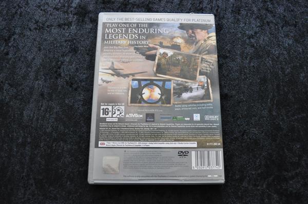 Grote foto call of duty 2 big red one playstation 2 ps2 platinum spelcomputers games playstation 2