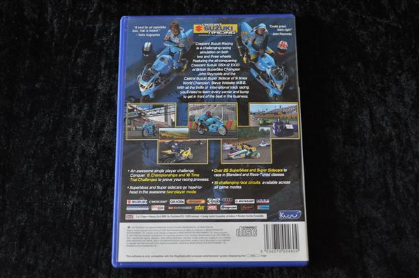 Grote foto crescent suzuki racing playstation 2 ps2 spelcomputers games playstation 2
