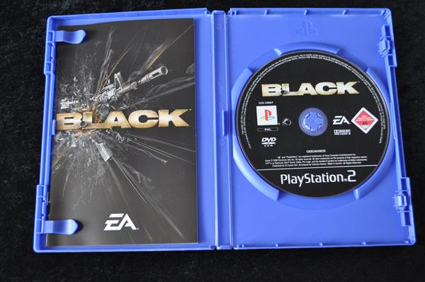 Grote foto black playstation 2 ps2 spelcomputers games playstation 2