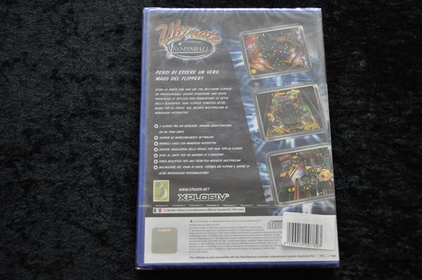 Grote foto ultimate pro pinball playstation 2 ps2 new sealed italian spelcomputers games playstation 2