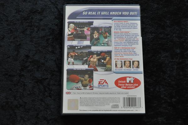 Grote foto knockout kings 2001 playstation 2 ps2 spelcomputers games playstation 2