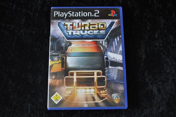 Grote foto turbo trucks playstation 2 ps2 spelcomputers games playstation 2