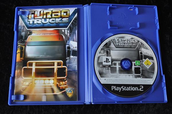 Grote foto turbo trucks playstation 2 ps2 spelcomputers games playstation 2