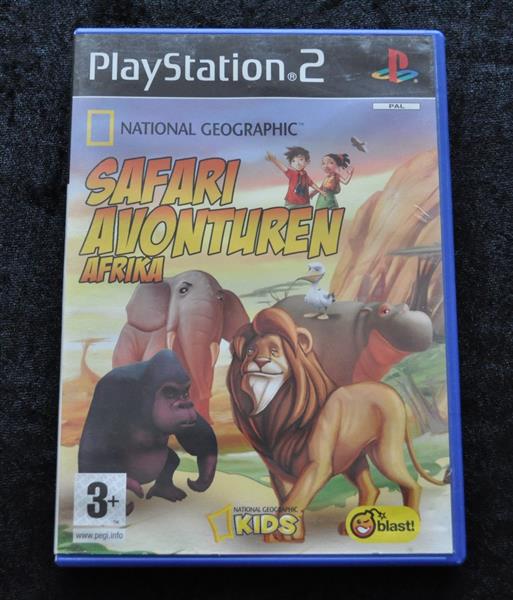 Grote foto national geographic safari avonturen afrika playstation 2 ps2 spelcomputers games playstation 2