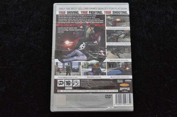 Grote foto true crime streets of la playstation 2 ps2 platinum spelcomputers games playstation 2