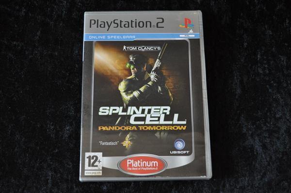 Grote foto tom clancy splinter cell pandora tomorrow ps2 platinum spelcomputers games playstation 2