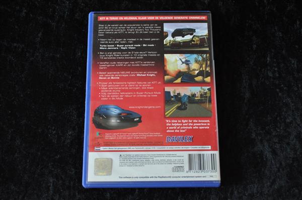 Grote foto knight rider playstation 2 ps2 spelcomputers games playstation 2