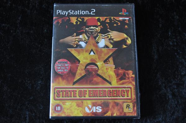 Grote foto state of emergency sealed playstation 2 ps2 spelcomputers games playstation 2