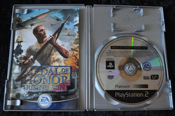 Grote foto medal of honor rising sun playstation 2 ps2 platinum spelcomputers games playstation 2