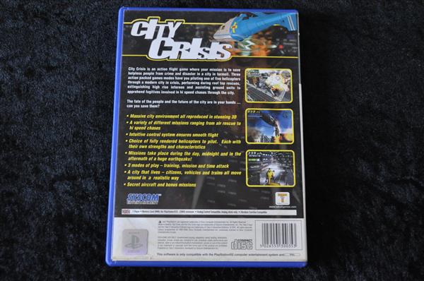 Grote foto city crisis playstation 2 ps2 spelcomputers games playstation 2