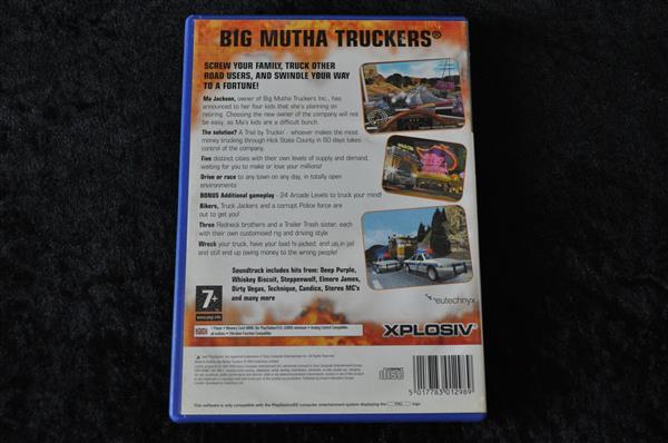 Grote foto big mutha truckers playstation 2 ps2 spelcomputers games playstation 2