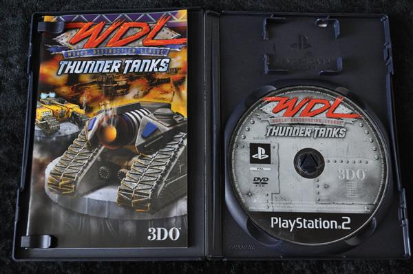 Grote foto wdl world destruction league thunder tanks playstation 2 ps2 spelcomputers games playstation 2