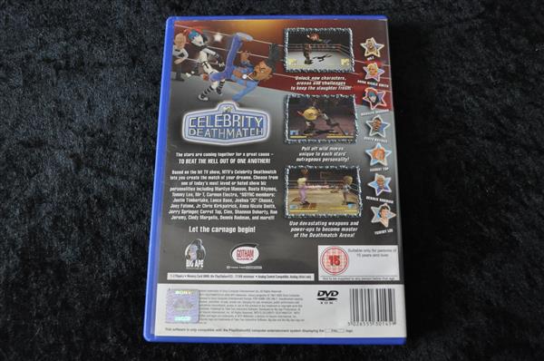 Grote foto celebrity deathmatch playstation 2 ps2 spelcomputers games playstation 2