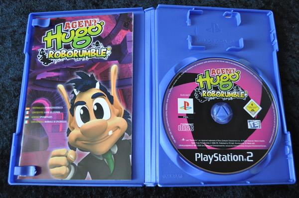 Grote foto agent hugo roborumble playstation 2 ps2 spelcomputers games playstation 2