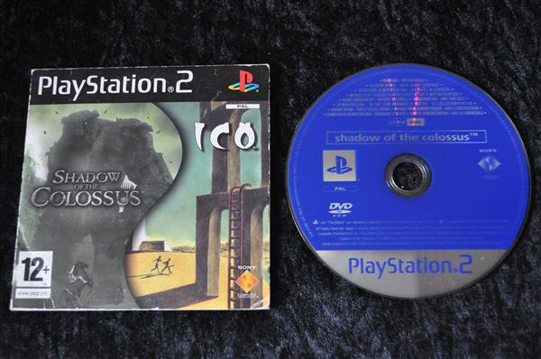 Grote foto ico shadow of the colossus playstation 2 ps2 demo spelcomputers games playstation 2