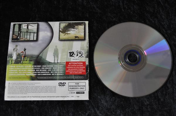 Grote foto ico shadow of the colossus playstation 2 ps2 demo spelcomputers games playstation 2
