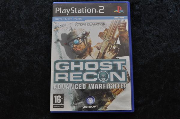 Grote foto tom clancy ghost recon advanced warfighter playstation 2 ps2 geen manual spelcomputers games playstation 2