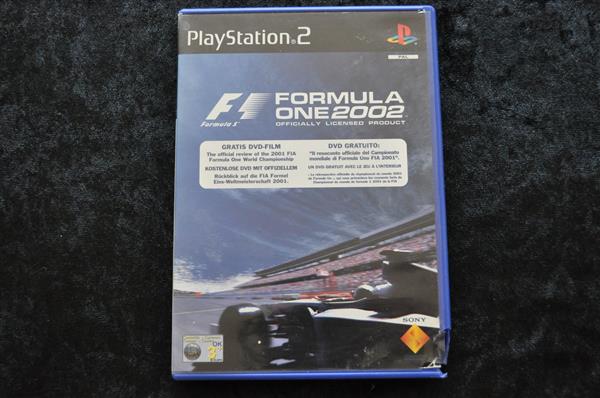 Grote foto formula one 2002 playstation 2 ps2 geen manual spelcomputers games playstation 2