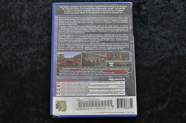 Grote foto formula one 2002 playstation 2 ps2 geen manual spelcomputers games playstation 2