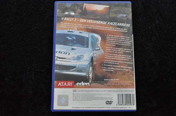 Grote foto v rally 3 platstation 2 ps2 spelcomputers games playstation 2