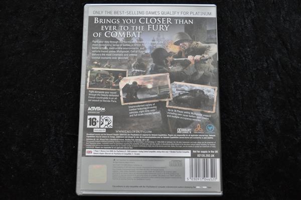 Grote foto call of duty 3 playstation 2 ps2 platinum spelcomputers games playstation 2