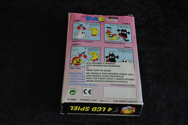 Grote foto handheld super pacboy boxed spelcomputers games overige games