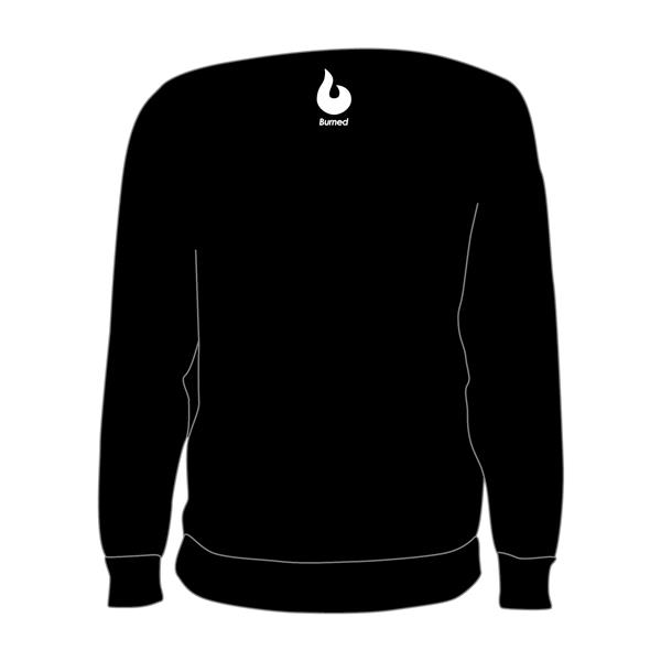 Grote foto b.v. aquila crewneck logo zwart kleding heren sportkleding